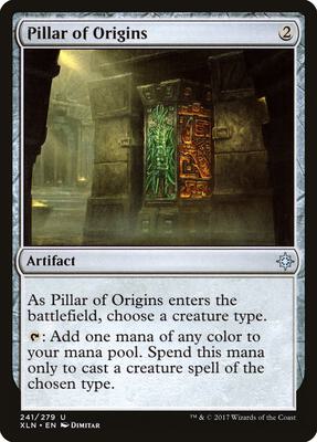 Pillar of Origins card from Ixalan