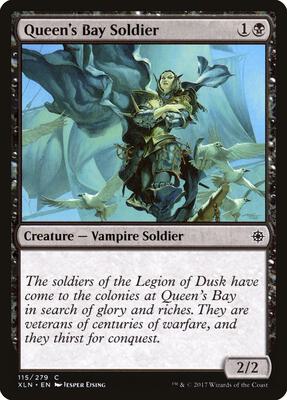 Queen's Bay Soldier card from Ixalan