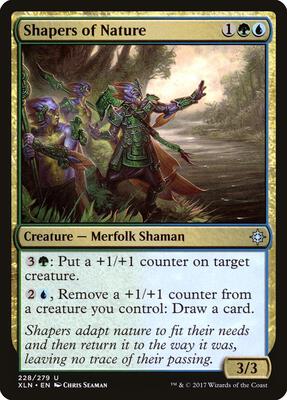 Shapers of Nature card from Ixalan