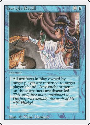 Hurkyl's Recall card from Revised Edition