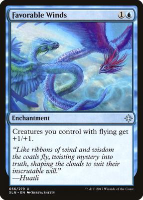 Favorable Winds card from Ixalan