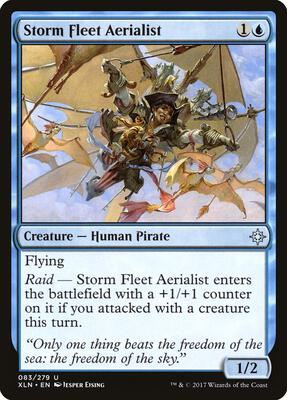 Storm Fleet Aerialist card from Ixalan