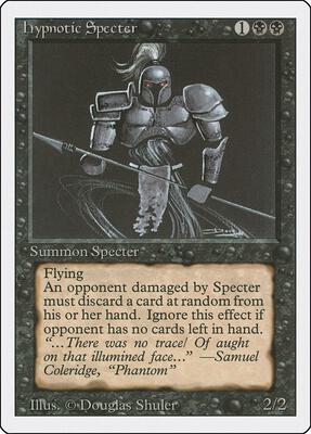 Hypnotic Specter card from Revised Edition