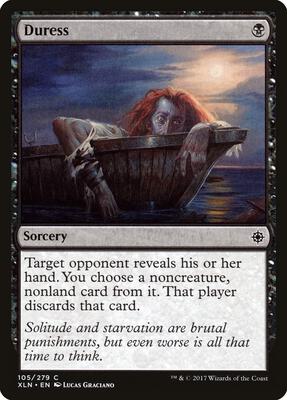 Duress card from Ixalan