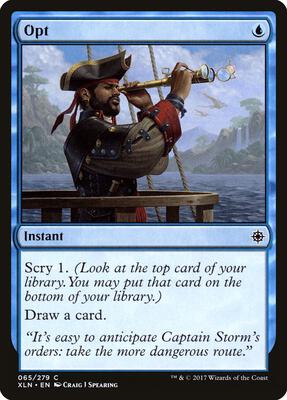 Opt card from Ixalan