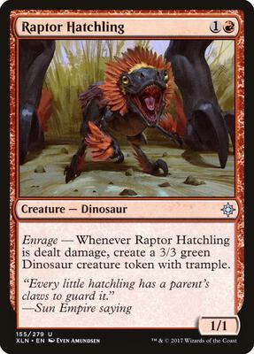 Raptor Hatchling card from Ixalan