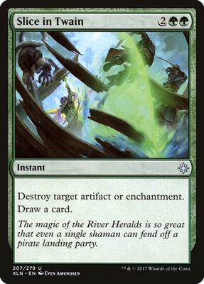 Slice in Twain card from Ixalan