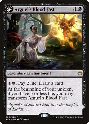Arguel's Blood Fast card from Ixalan