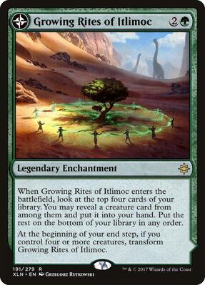 Growing Rites of Itlimoc card from Ixalan