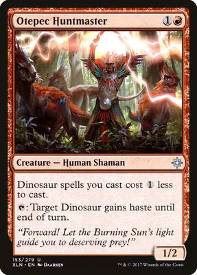 Otepec Huntmaster card from Ixalan