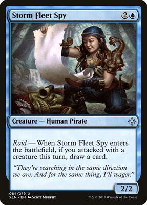 Storm Fleet Spy card from Ixalan
