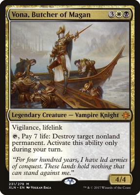 Vona, Butcher of Magan card from Ixalan