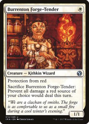 Burrenton Forge-Tender card from Iconic Masters
