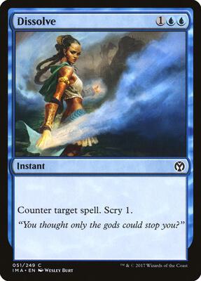Dissolve card from Iconic Masters