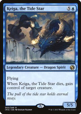 Keiga, the Tide Star card from Iconic Masters
