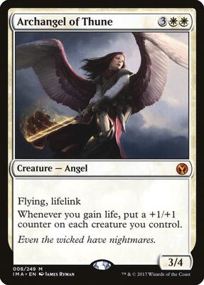 Archangel of Thune card from Iconic Masters