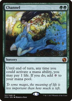 Channel card from Iconic Masters