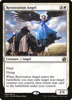 Restoration Angel card from Iconic Masters