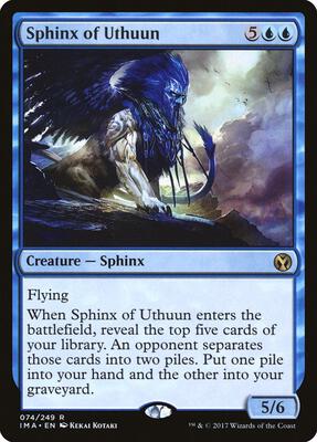Sphinx of Uthuun card from Iconic Masters