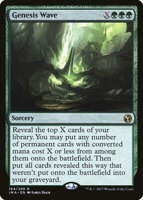 Genesis Wave card from Iconic Masters