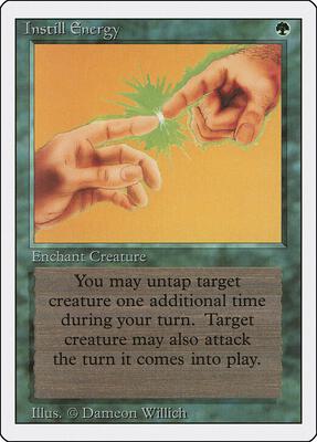 Instill Energy card from Revised Edition