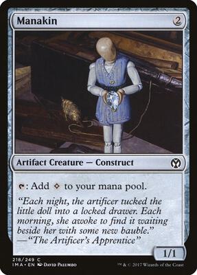 Manakin card from Iconic Masters
