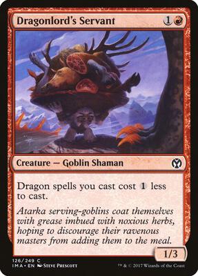 Dragonlord's Servant card from Iconic Masters