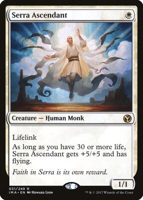 Serra Ascendant card from Iconic Masters
