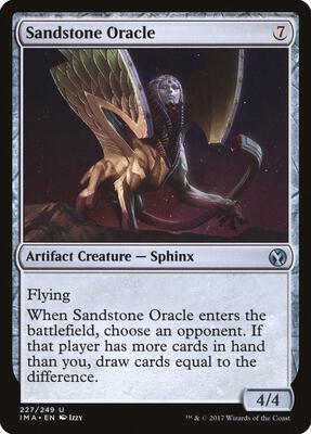 Sandstone Oracle card from Iconic Masters