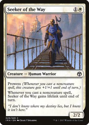 Seeker of the Way card from Iconic Masters