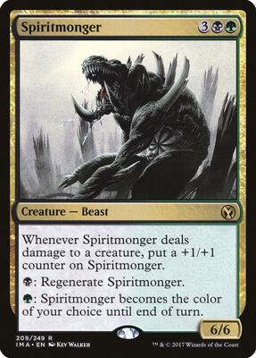 Spiritmonger card from Iconic Masters