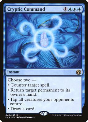 Cryptic Command card from Iconic Masters