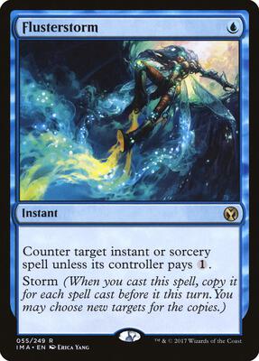 Flusterstorm card from Iconic Masters