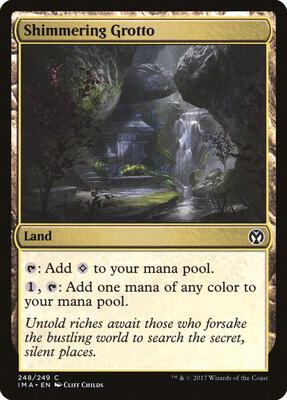 Shimmering Grotto card from Iconic Masters