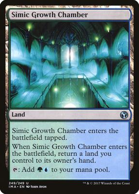 Simic Growth Chamber card from Iconic Masters