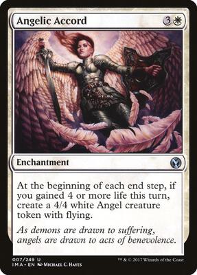 Angelic Accord card from Iconic Masters