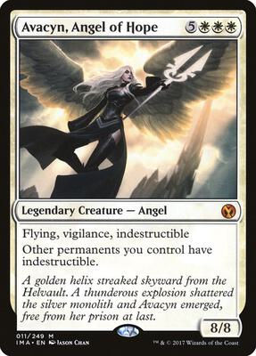 Avacyn, Angel of Hope card from Iconic Masters