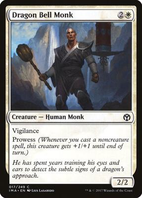 Dragon Bell Monk card from Iconic Masters
