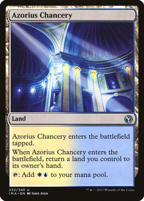 Azorius Chancery card from Iconic Masters