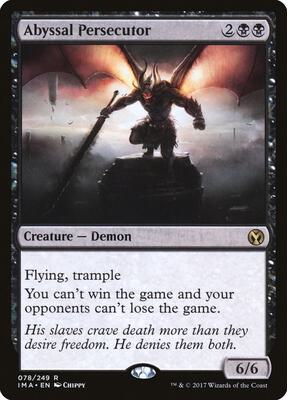 Abyssal Persecutor card from Iconic Masters