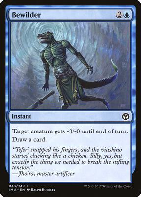 Bewilder card from Iconic Masters