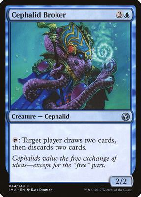 Cephalid Broker card from Iconic Masters