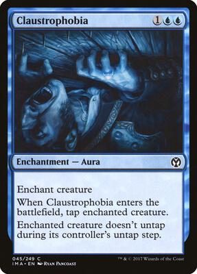 Claustrophobia card from Iconic Masters