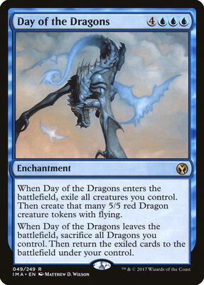 Day of the Dragons card from Iconic Masters