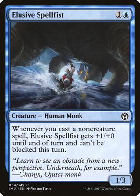 Elusive Spellfist card from Iconic Masters