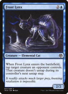 Frost Lynx card from Iconic Masters