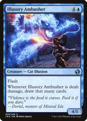 Illusory Ambusher card from Iconic Masters
