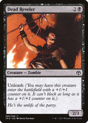 Dead Reveler card from Iconic Masters
