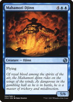 Mahamoti Djinn card from Iconic Masters