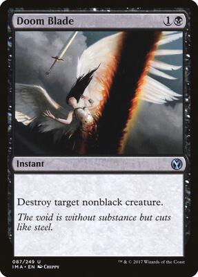 Doom Blade card from Iconic Masters